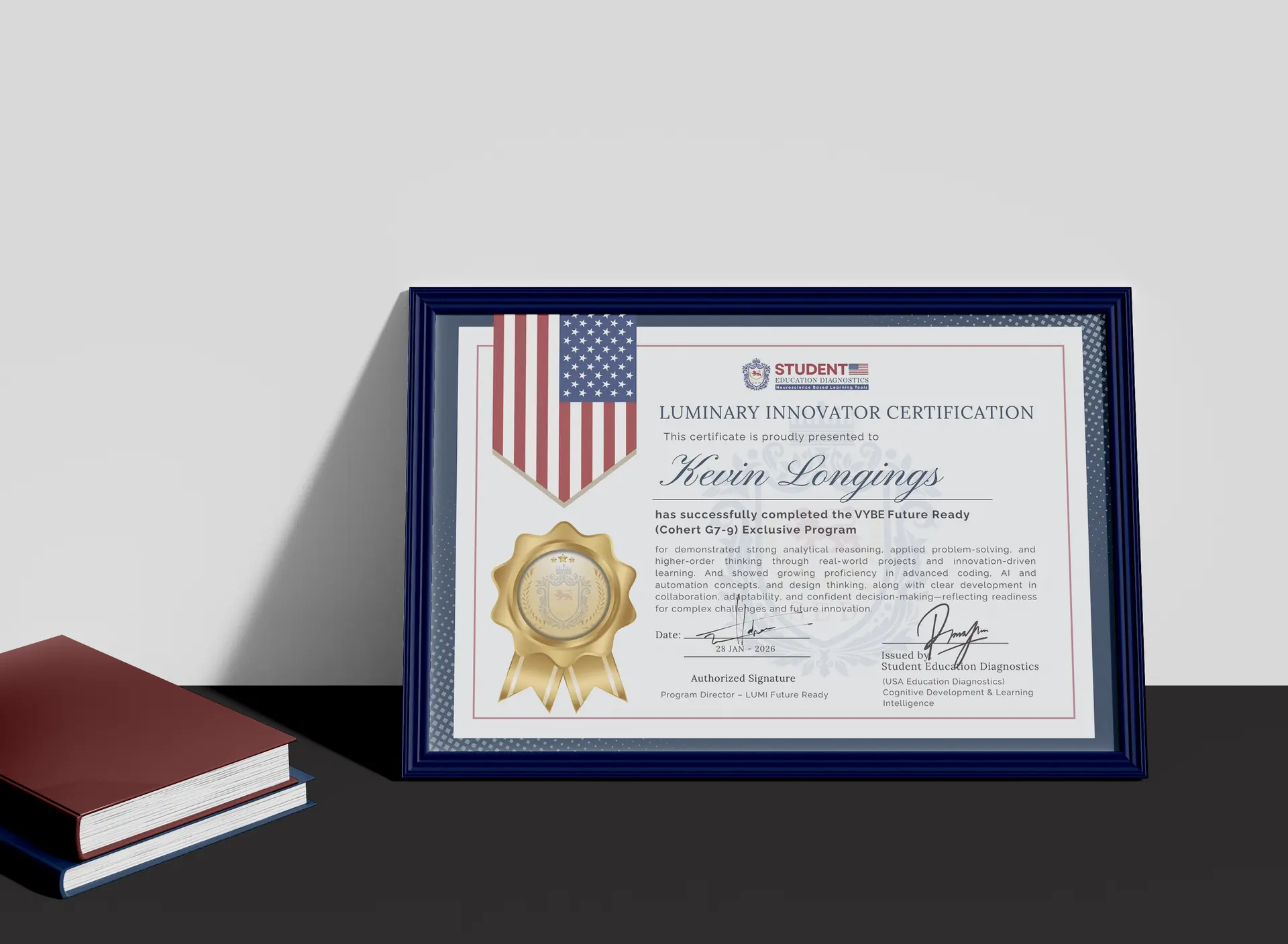 Innovator Certification of Excellence (Grades 7–9)