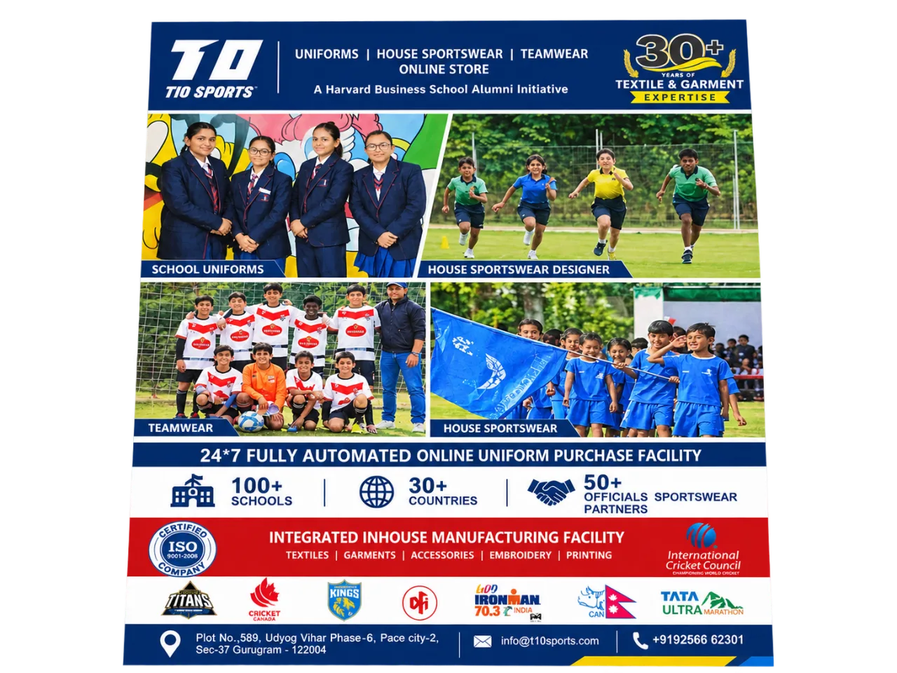 Customized School House Sportswear & Teamwear